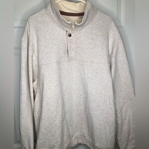 Orvis Quarter-Zip/Button Sweatshirt— XXL